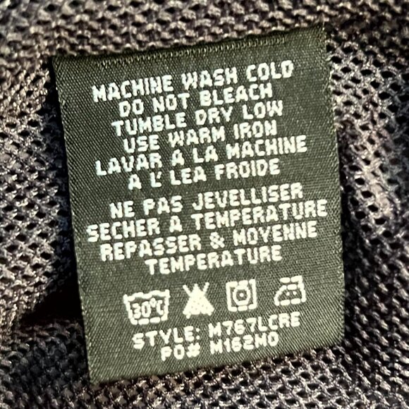 Element Black Mesh-Lined Four Elements Embroidered Logo Windbreaker SZ L - RARE! - Picture 4 of 5